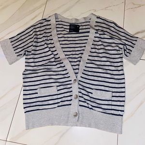 American Eagle Shirt Sleeve Cardi